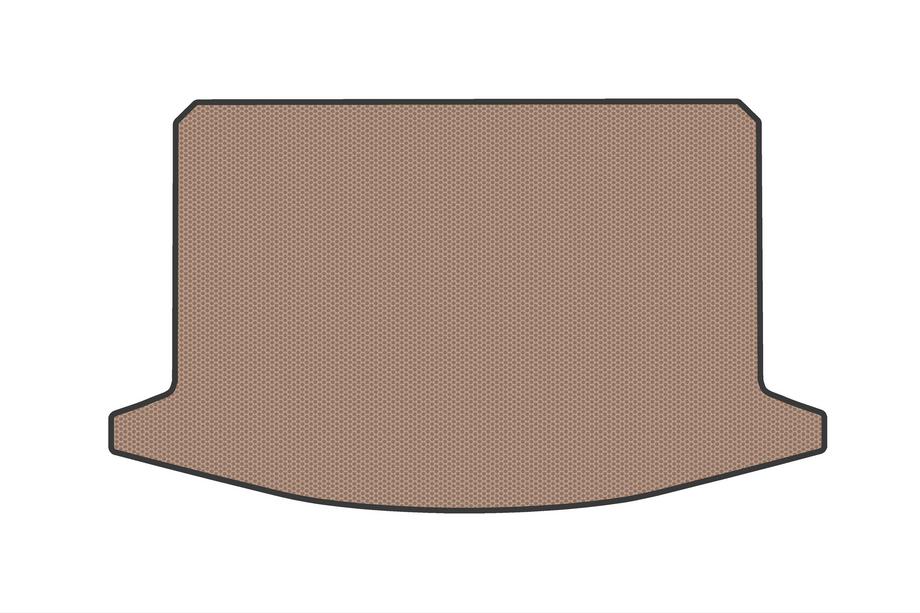 SsangYong Korando 2019- Rubber Trunk Mat (Beige) Image