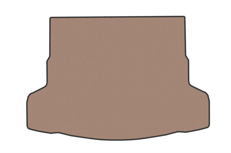 SsangYong Torres 2022– Rubber trunk mat (Petrol, beige) Image