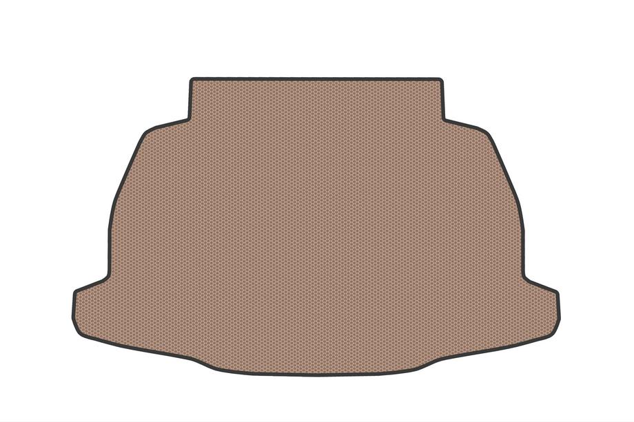 Toyota C-HR 2023- Rubber Trunk Mat (Beige) Image