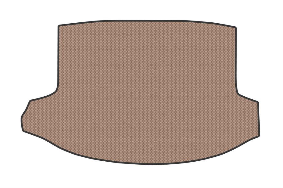 Honda CRV 2022- Rubber Trunk Mat V2 (Beige) Photo 1