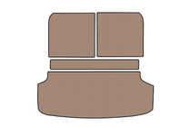 KIA EV9 Rubber Trunk Mat V2 (Beige) photo 1