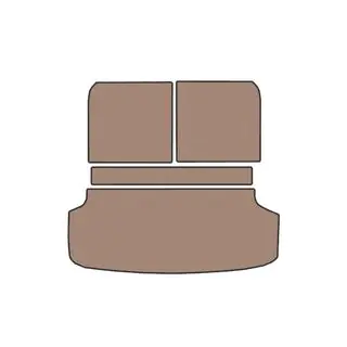Rubber Trunk Mat V2 (Beige) photo 1