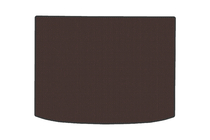 Audi A3 2020- Rubber trunk mat (hatchback, brown) photo 1