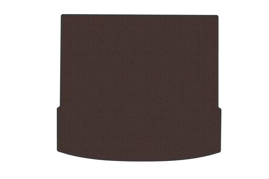 Audi Q6 2022- Rubber Trunk Mat (Brown) Photo 1