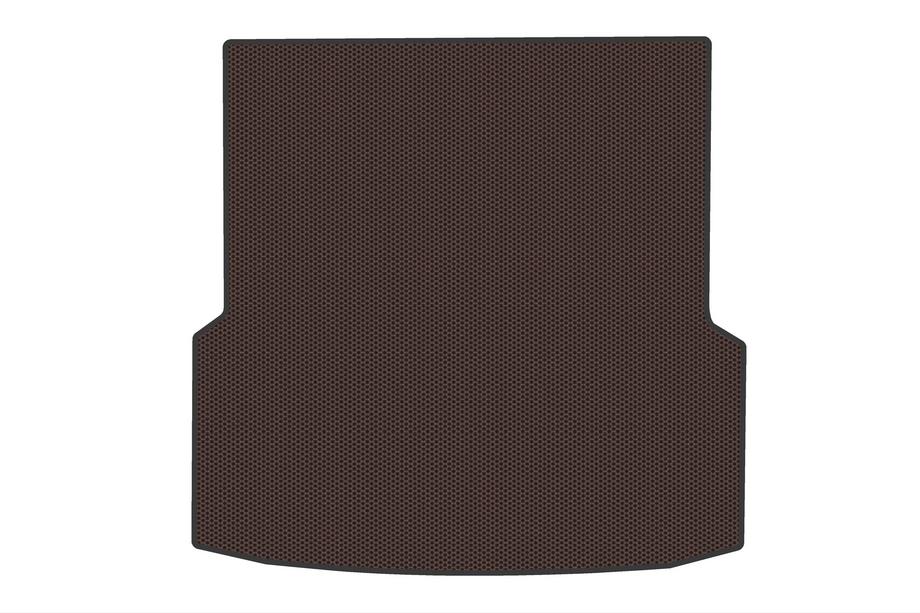 BMW 4 Series G22/23/26 2020- Rubber trunk mat (for i4 G26, brown) Photo 1