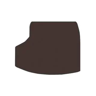 Rubber Trunk Mat (Brown)