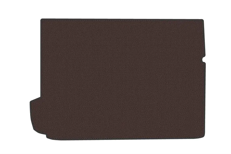 Citroen C-4 Picasso 2013–2022 Rubber trunk mat (for Grand, Brown) Image