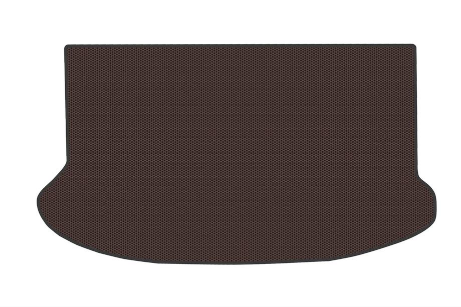 Hyundai IX-20 2010-2019 Rubber Trunk Mat (Brown) Image