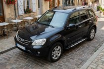 Chery Tiggo 3 2005- Side Steps Sunrise (2 pcs, Aluminum) photo 1