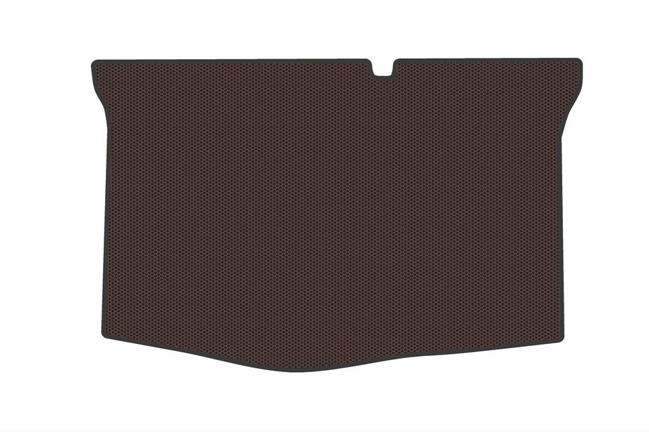 Hyundai I-20 2014-2020 Rubber Trunk Mat (Brown) Image