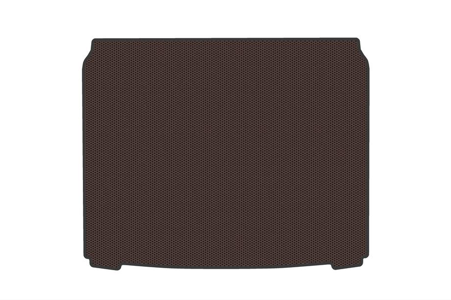 Hyundai Kona 2023- Rubber Trunk Mat V1 (Electric, Brown) Image