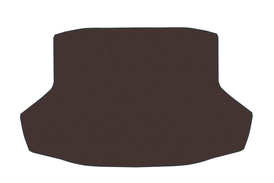 Honda Civic Sedan 2021- Rubber Trunk Mat V1 (Brown) Photo 1