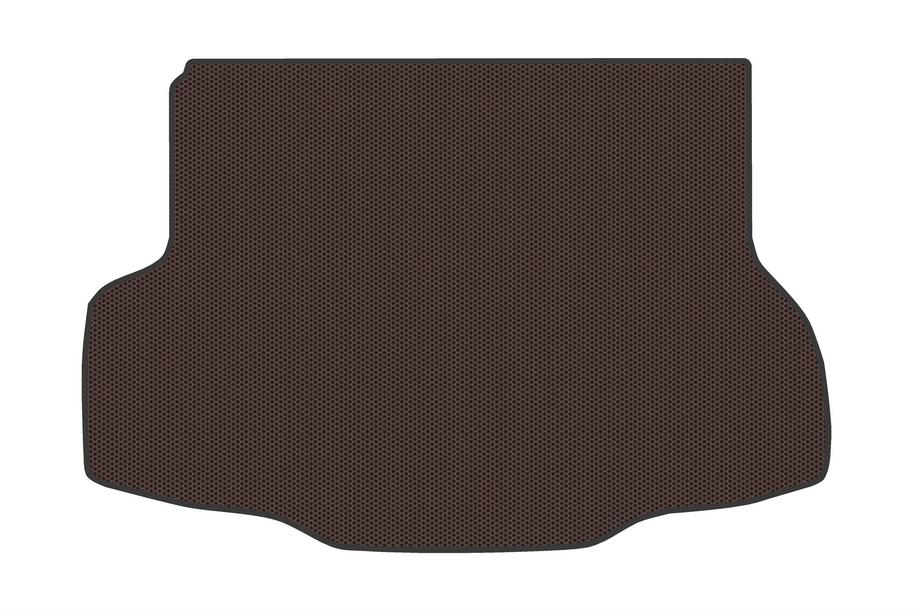 Honda City 2021- Rubber Trunk Mat (Brown) Image