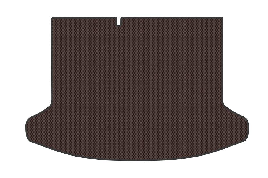 Kia Niro 2022– Rubber trunk mat (2023-, Electric, Brown) Image