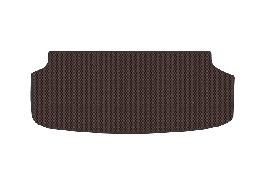 KIA EV9 Rubber Trunk Mat V1 (Brown) Image