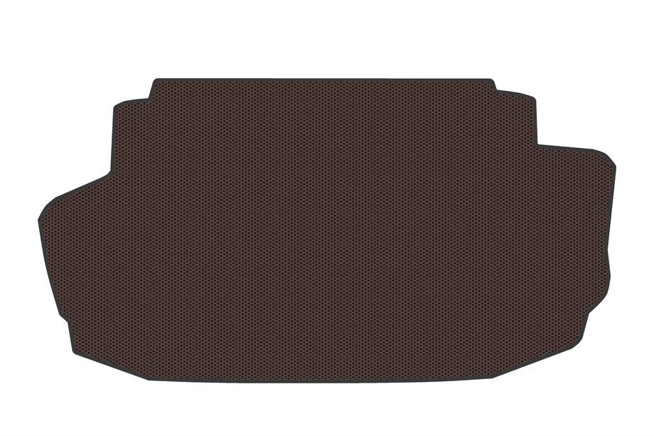 Mercedes S-class W220 1998-2005 Rubber trunk mat (Long, Brown) Photo 1