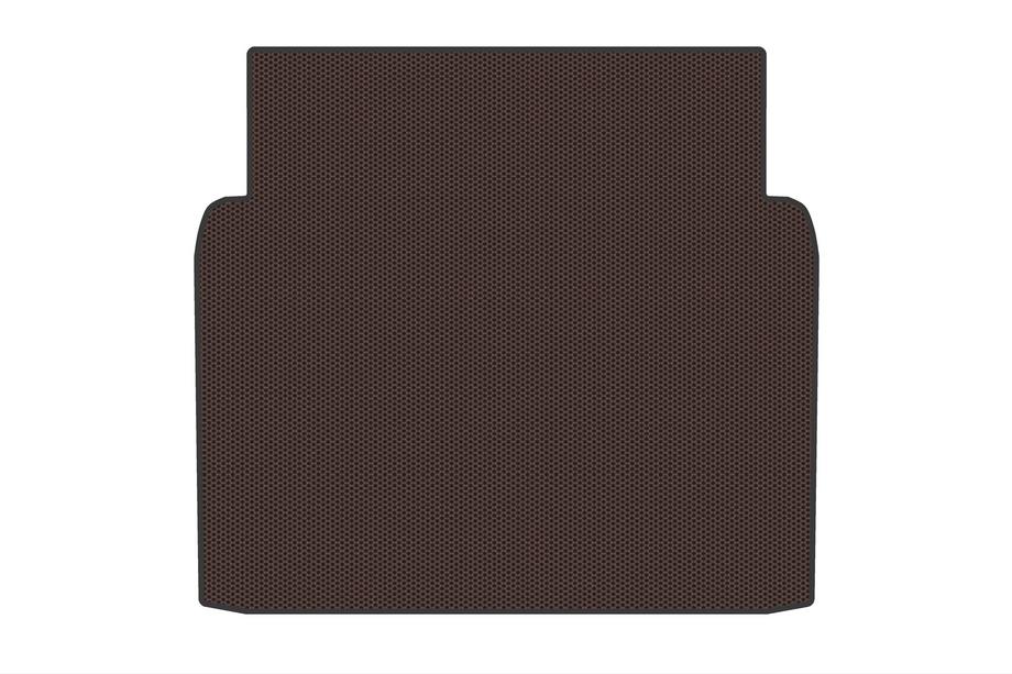 Mercedes S-class W221 2005-2013 Rubber boot mat (Short, Brown) Image