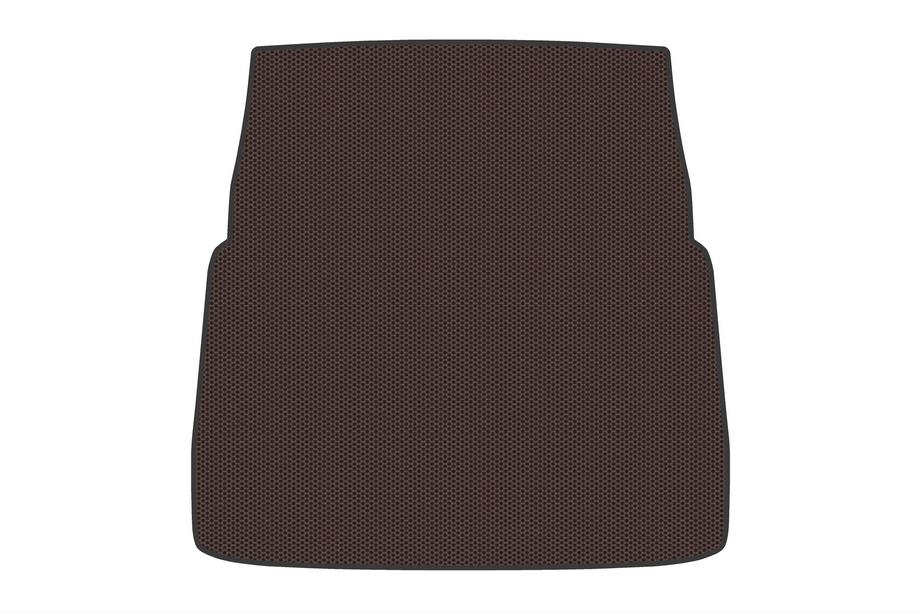 Mercedes S-class W222 2013-2022 Rubber trunk mat V1 (Short, Brown) Photo 1