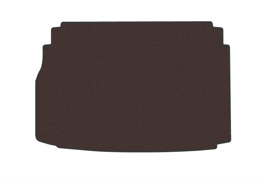 Opel Astra L 2022- Rubber trunk mat (Petrol, Brown) Photo 1