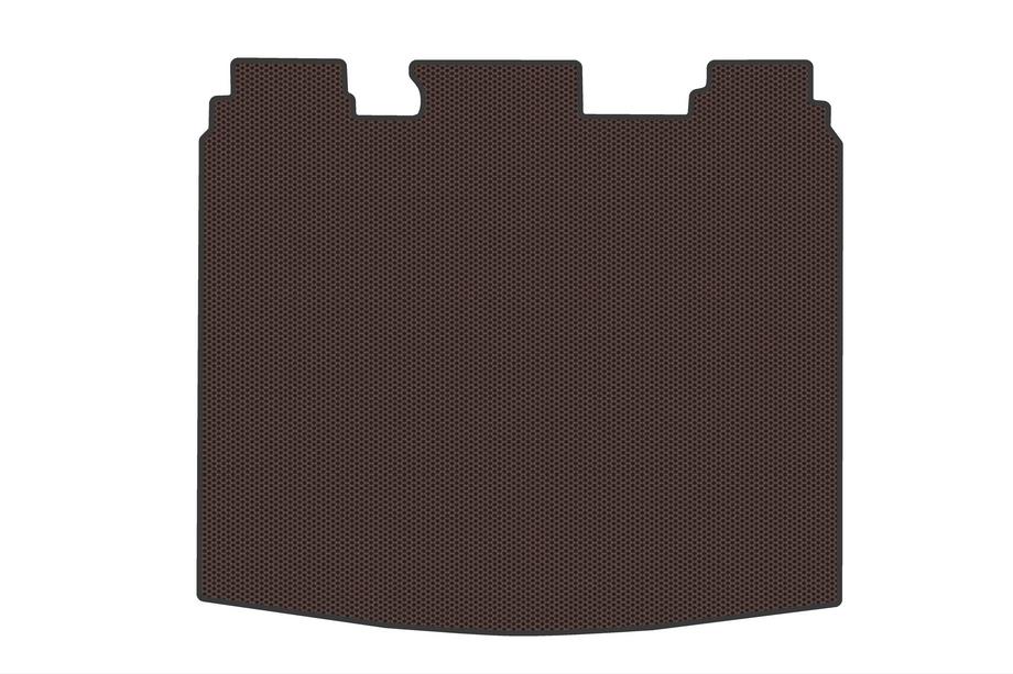 Volkswagen Caddy 2020- Rubber Trunk Mat (Brown) Image