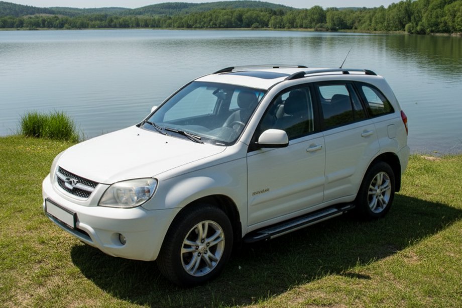 Chery Tiggo 3 2005- Side Steps Rainbow (2 pcs, Aluminum) Image
