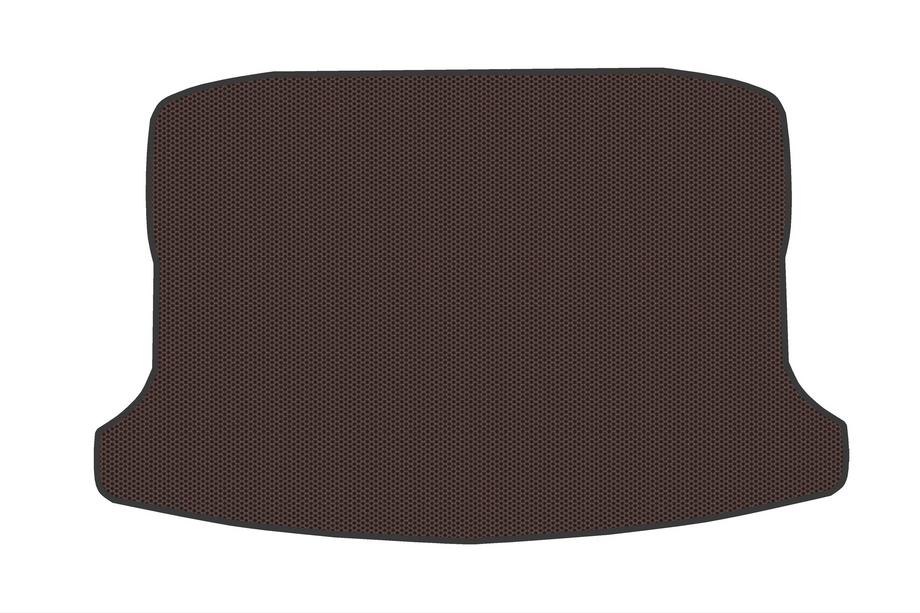 Volkswagen Taos/Tharu 2018–2024 Rubber Trunk Mat (Brown) Image