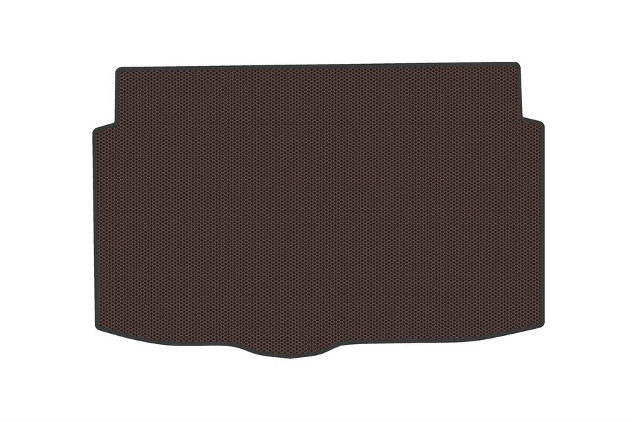 Hyundai I-20 2020- Rubber Trunk Mat V2 (Brown) Image