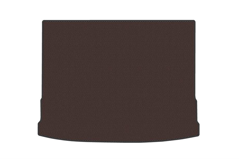 Hyundai Kona 2023- Rubber Trunk Mat V2 (Electric, Brown) Photo 1
