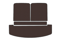 Hyundai Santa Fe 5 2023- Rubber Trunk Mat V2 (Brown) photo 1