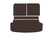 KIA EV9 Rubber Trunk Mat V2 (Brown) photo 1