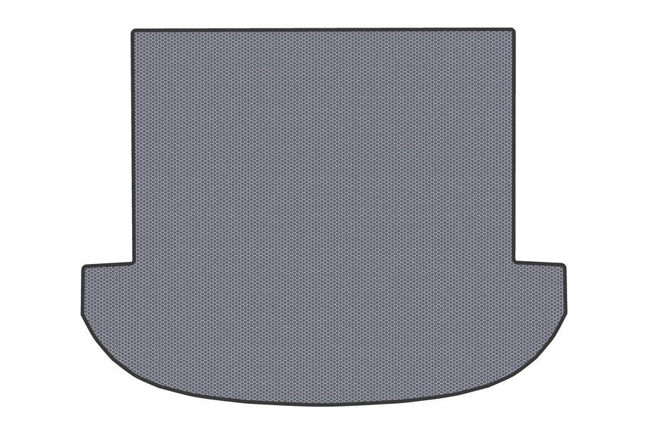 Hyundai Santa Fe 4 2018-2023 Rubber Trunk Mat (Gray) Image
