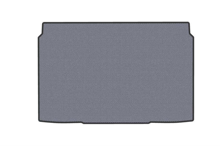 Peugeot 208 2019- Rubber trunk mat (Petrol, grey) Image