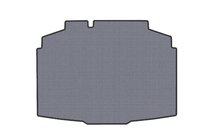 Skoda Fabia 2021– Rubber trunk mat (HB, gray) photo 1
