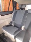 Hyundai Santa Fe 2 2006-2012 Car Seat Covers (Leatherette↗Fabric, Premium) photo 11