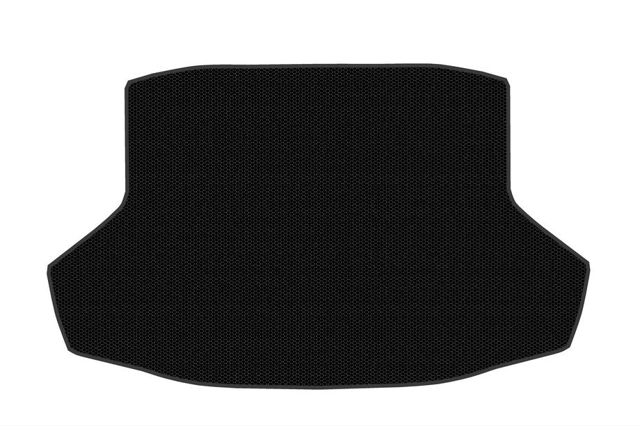 Honda Civic Sedan 2021- Rubber Trunk Mat V1 (Black) Image