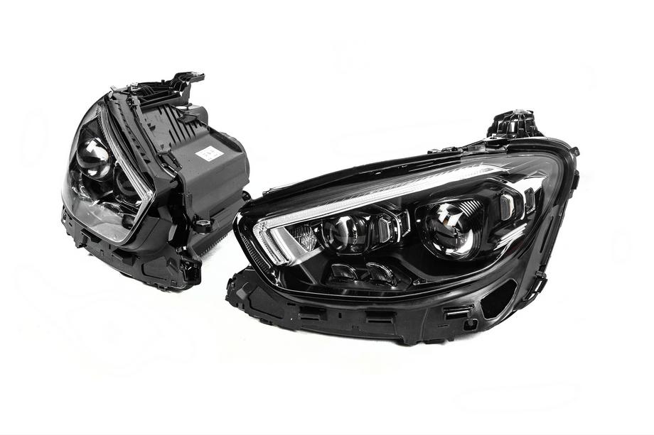 Mercedes E-class W213 2016-2023 Front OEM Headlights 2020-2023 (2 pcs, LED) Photo 3