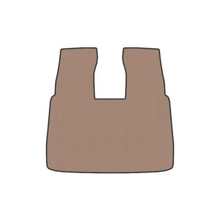 Rubber trunk mat V2 (Short, Beige) photo 1