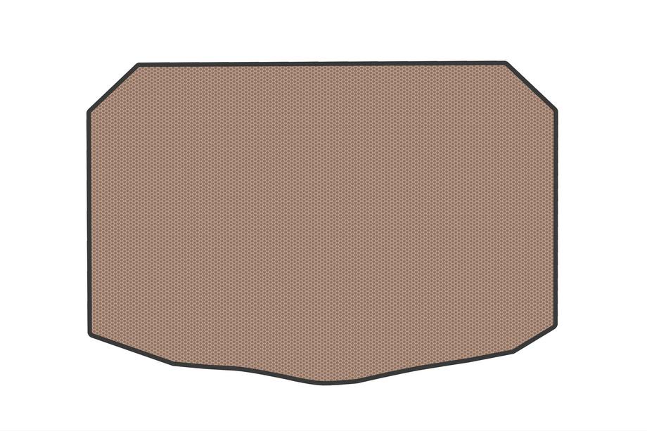 Nissan Qashqai 2021- Rubber Trunk Mat V2 (Electric, Beige) Photo 1