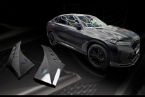 BMW X6 G06 2019–2027 LRT Fender Flares (2023+, Carbon) photo 1