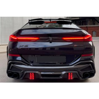 Rear Diffuser with Tips LRT (for M-Sport 2023+, Carbon) photo 1