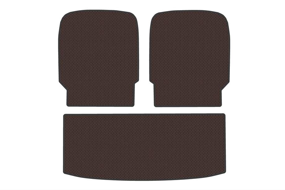 Peugeot 5008 2024- Rubber Trunk Mat V2 (Brown) Photo 1