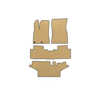 EVA Floor Mats (3 Rows, Beige)