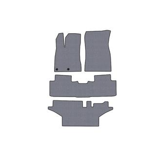 Rubber Floor Mats Carsuit (3 Rows, Gray) photo 1