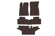 Peugeot 5008 2024- Rubber Floor Mats Carsuit (3 Rows, Brown) photo 1