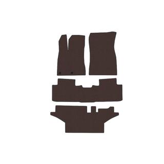 Rubber Floor Mats Carsuit (3 Rows, Brown) photo 1