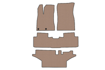 Peugeot 5008 2024- Rubber Floor Mats Carsuit (3 Rows, Beige) photo 1