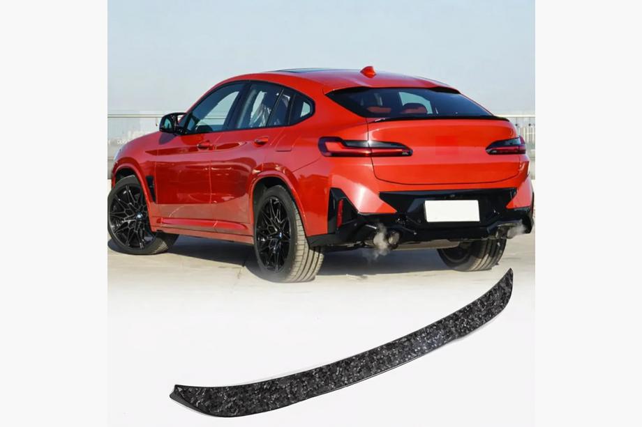 BMW X4 G02 2018- P-Style Spoiler (Forged Carbon) Image