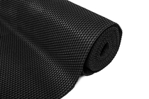 Rubber sheet for car mats 120x100 (Honeycomb, black) photo 1