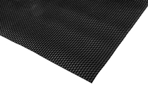 Rubber sheet for car mats 120x100 (Honeycomb, black) photo 11