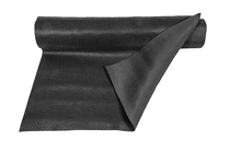 Rubber sheet for car mats 120x100 (Honeycomb, black) photo 5